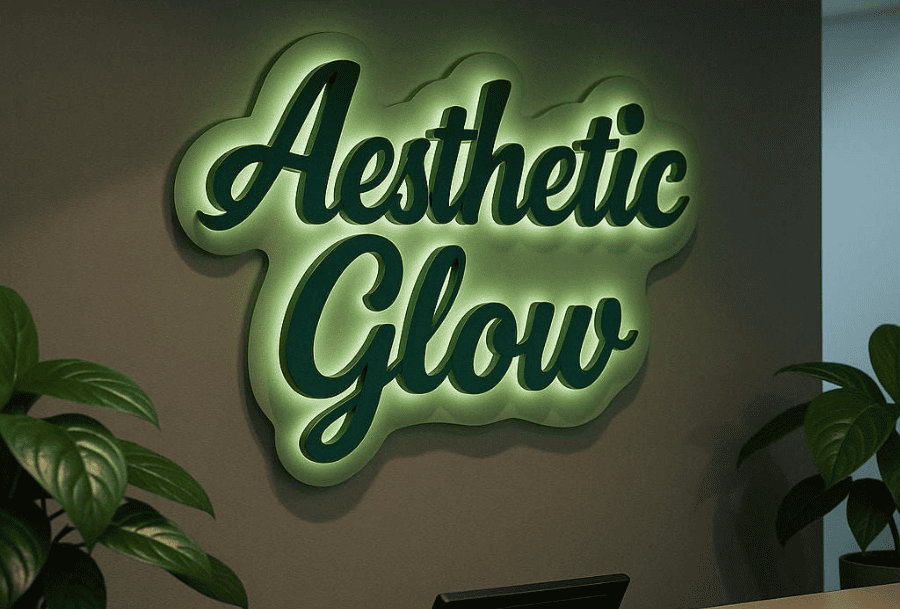 3d letter sign board